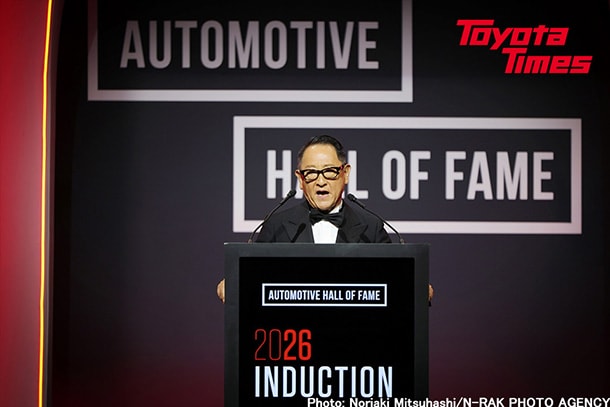 An Honor Shared, a Future to Build Together: Akio Toyoda Inducted into Automotive Hall of Fame
