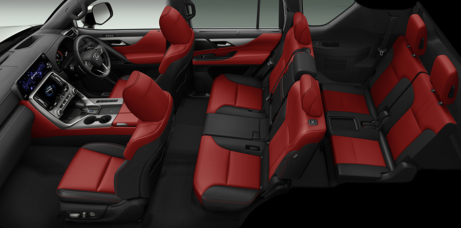 “F SPORT”設定色 フレアレッド