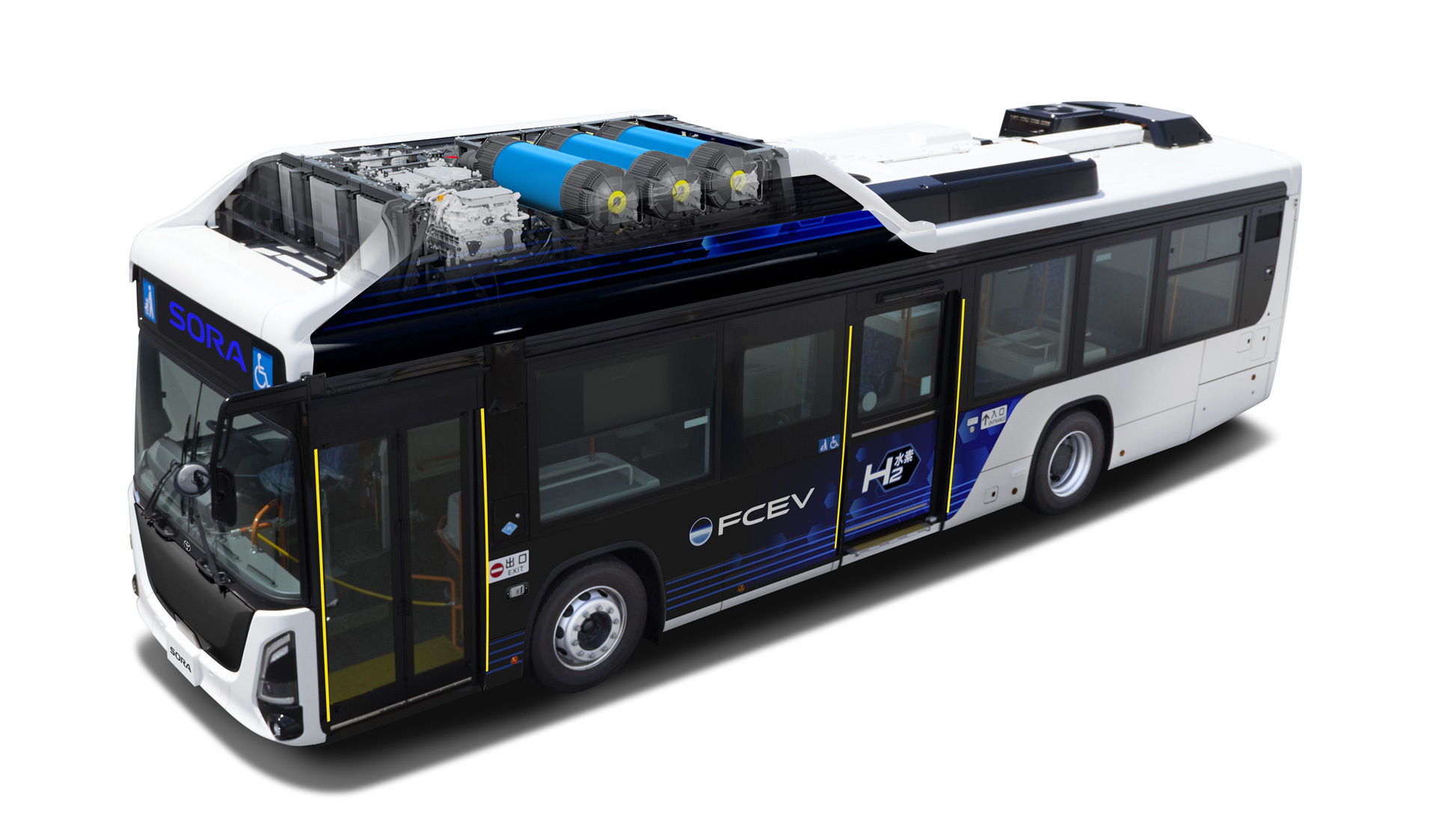 トヨタ、新型燃料電池路線バス「SORA」を発売 | トヨタ | グローバル