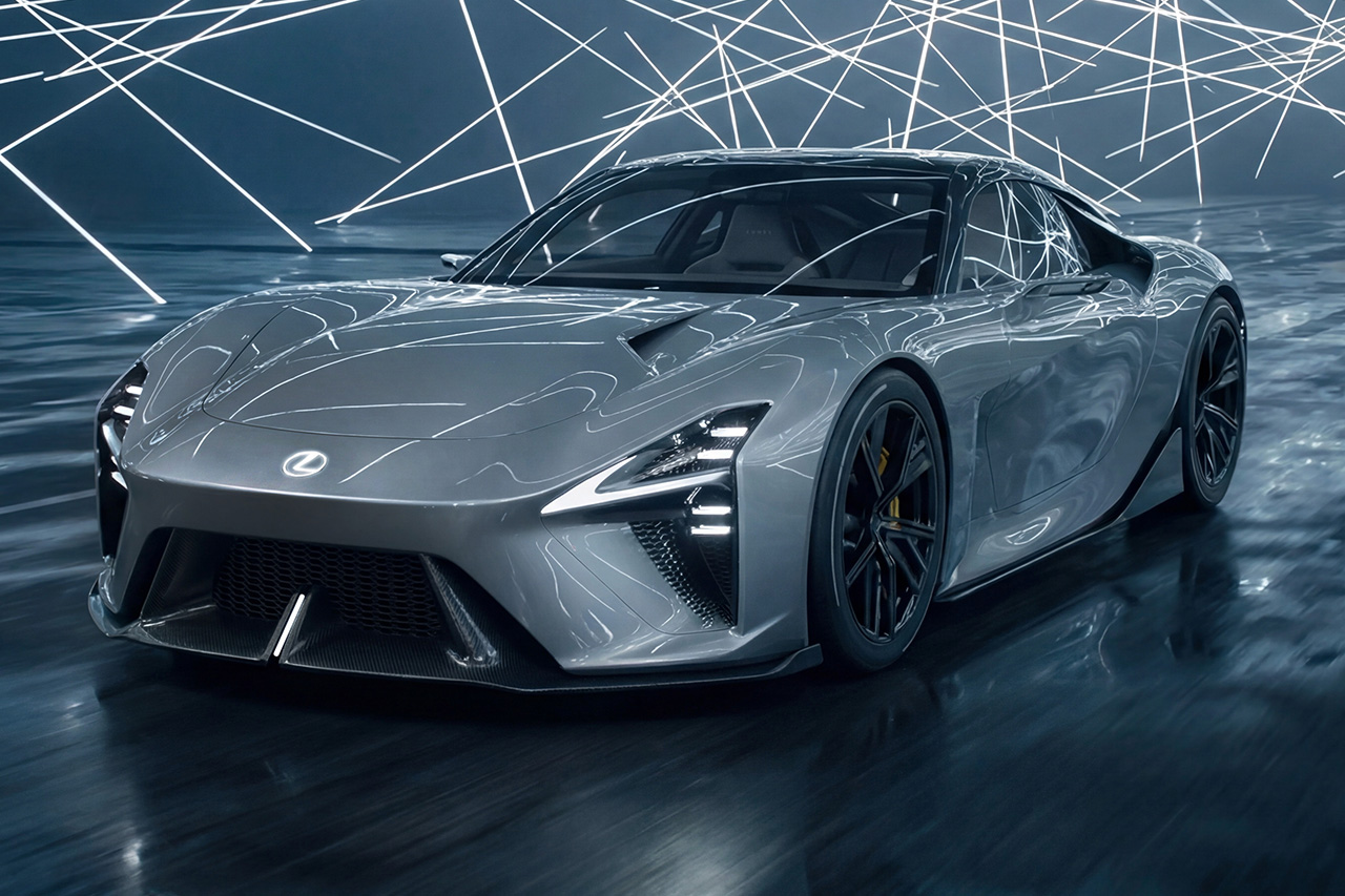 バッテリーEVスポーツカーのコンセプトモデル「Lexus LFA Concept」を世界初公開