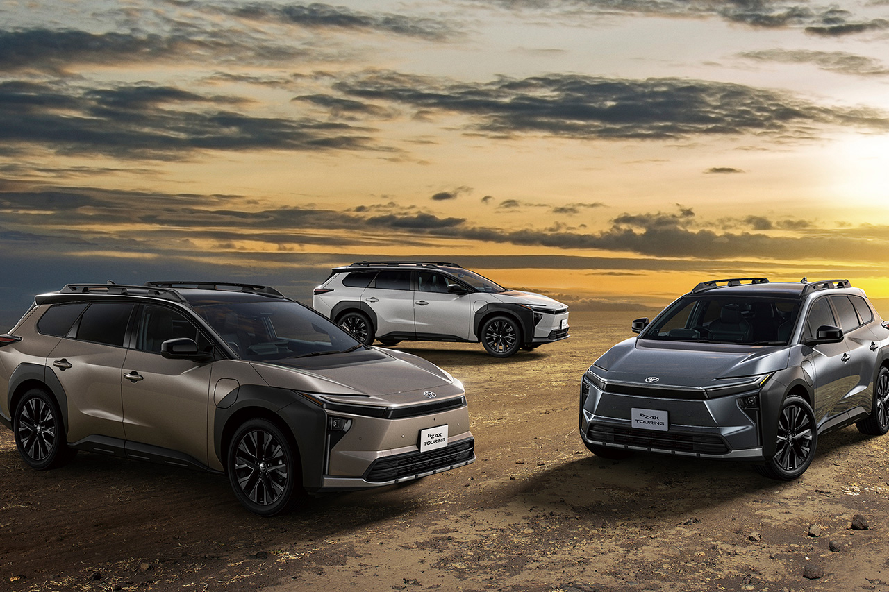 「走り」と「広さ」にこだわったバッテリーEV 新型車「bZ4X Touring」を発売