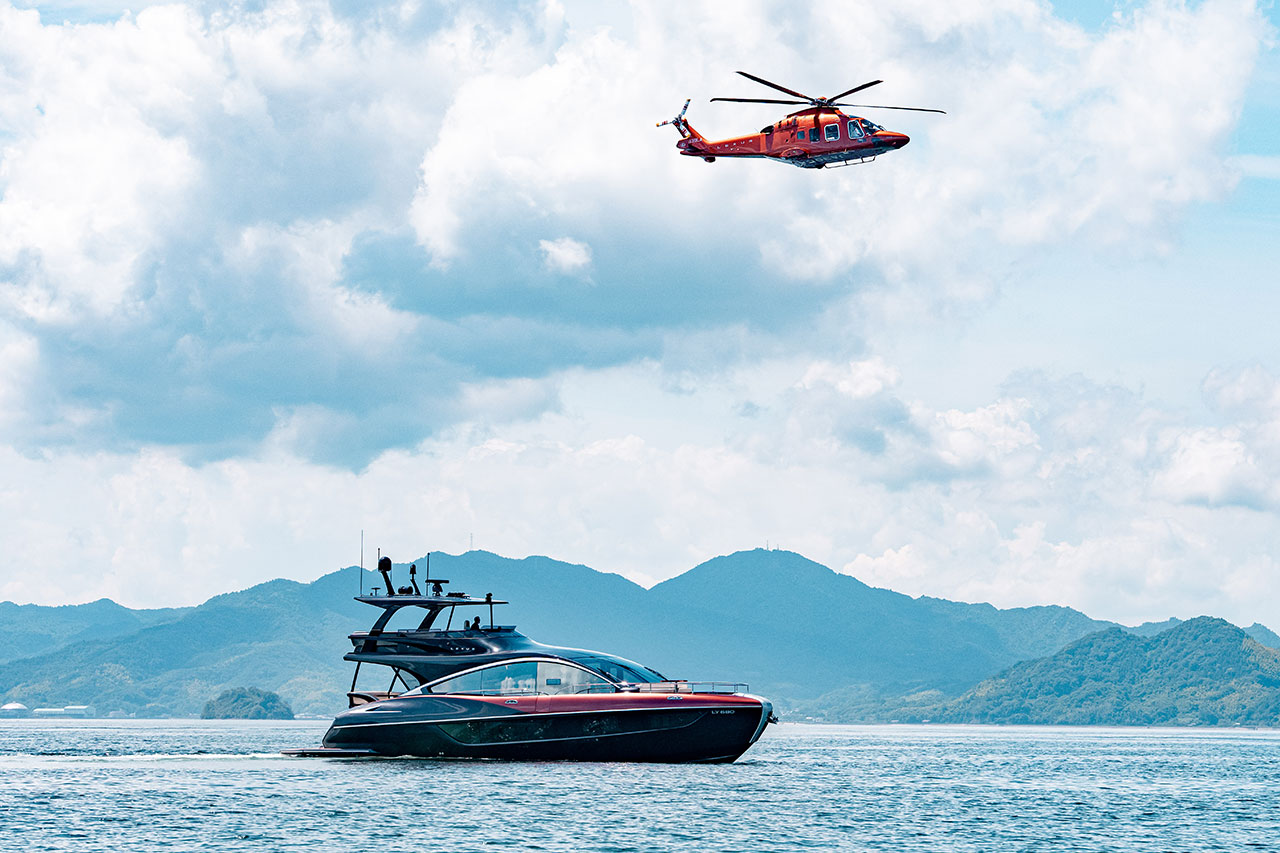 With the Open Sea as Its Stage, Lexus Begins Overseas Sales of the LY 680 Luxury Yacht