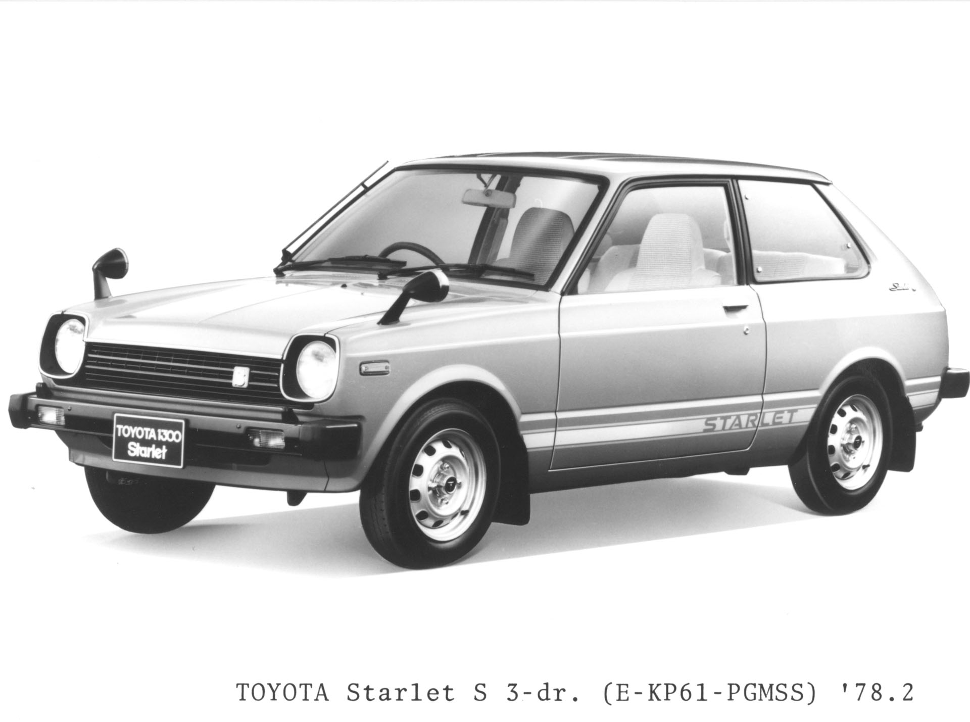 TOYOTA Starlet S 3-dr. (E-KP61-PGMSS)