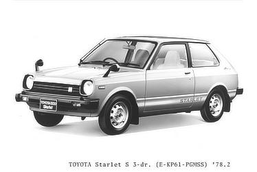 TOYOTA Starlet S 3-dr. (E-KP61-PGMSS)