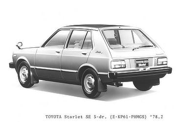 TOYOTA Starlet SE 5-dr. (E-KP61-PHMGS)