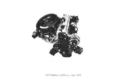 LA-U Engine, 1,452c.c.