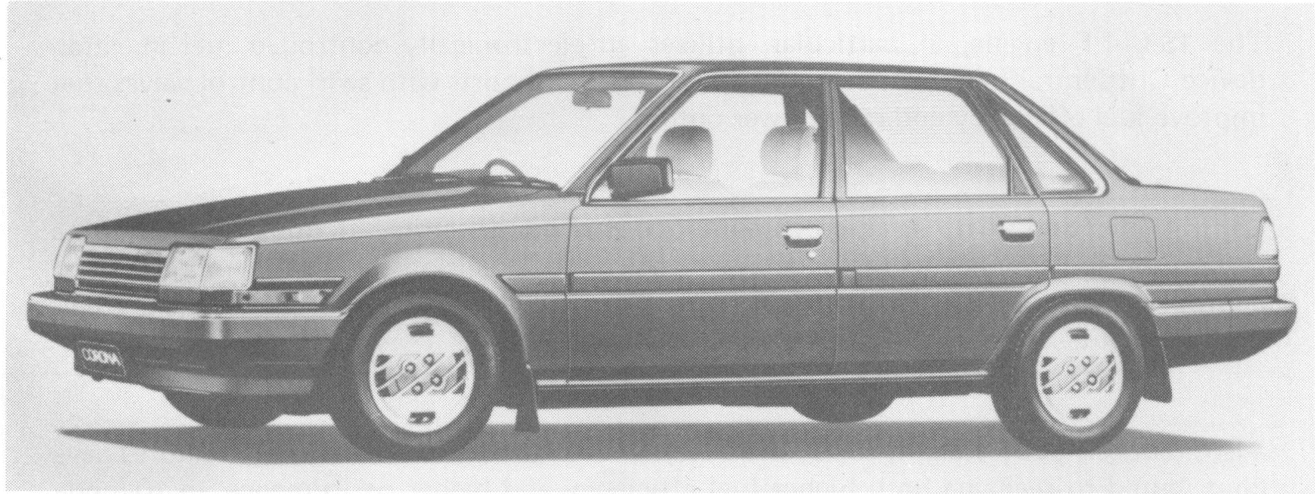 CORONA FF 4 DOOR SEDAN 1800 EX SALOON AD