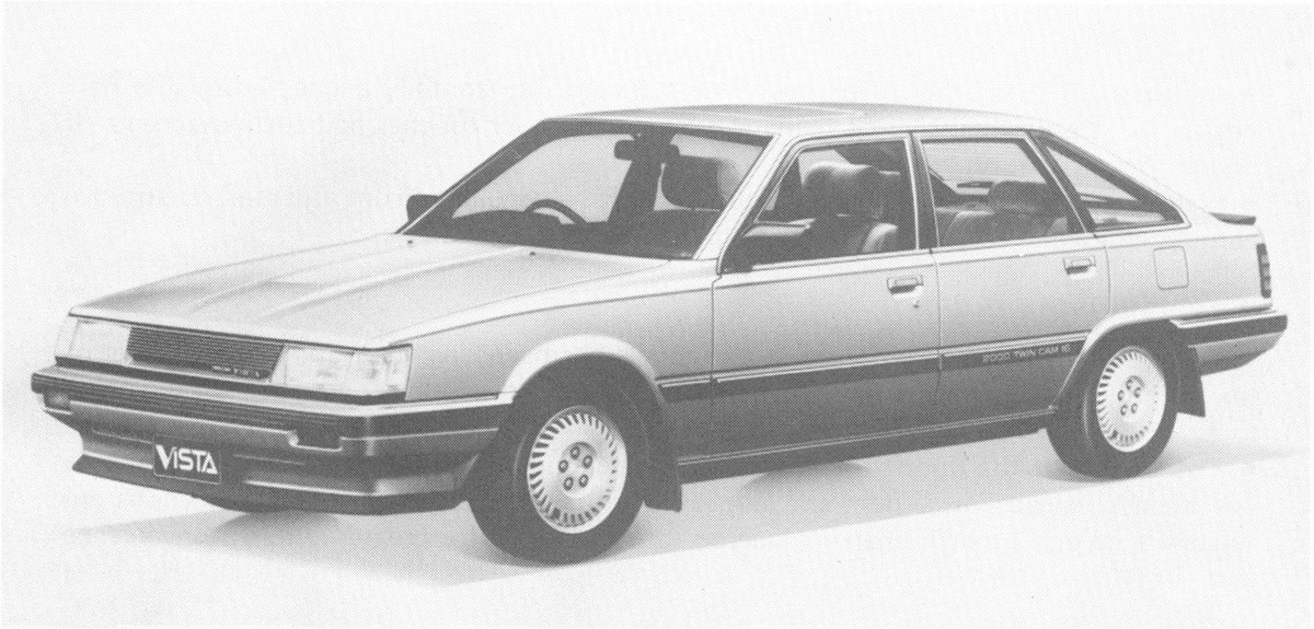 Minor Changes for Small Toyota Cars Vista and Camry Toyota Global