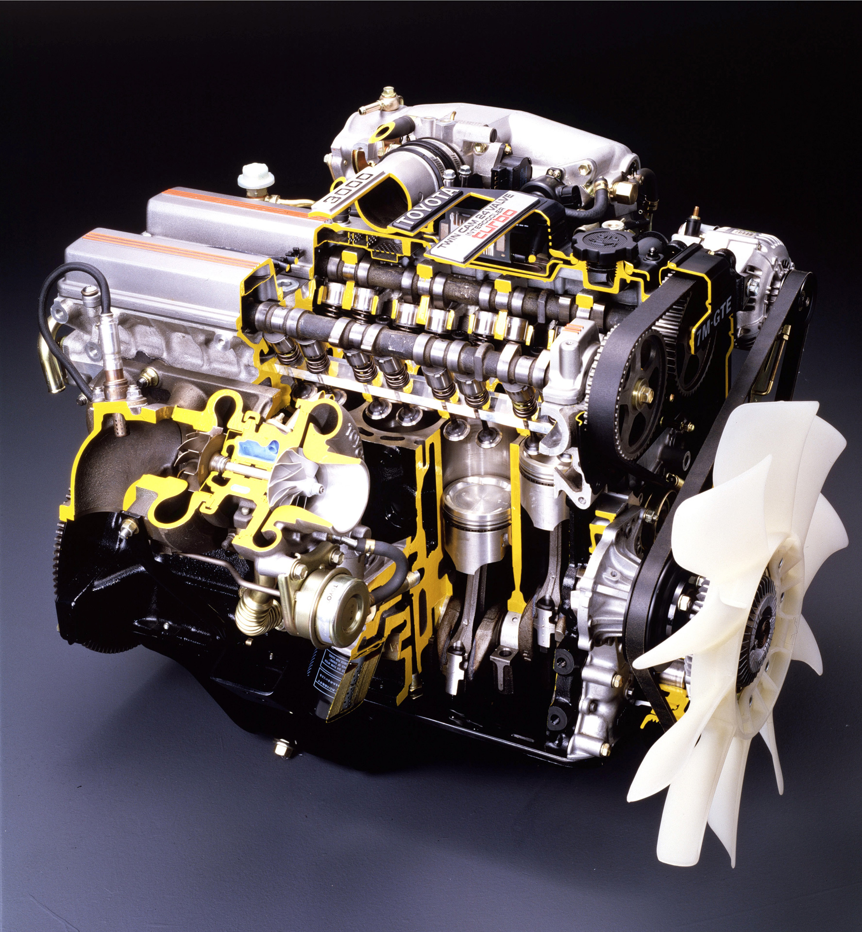 Laser α 7M TWINCAM 24 valve Turbo Engine