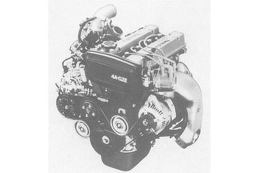 TOYOTA 4A TWIN-CAM 16-VALVE ENGINE WITH SUPERCHARGER