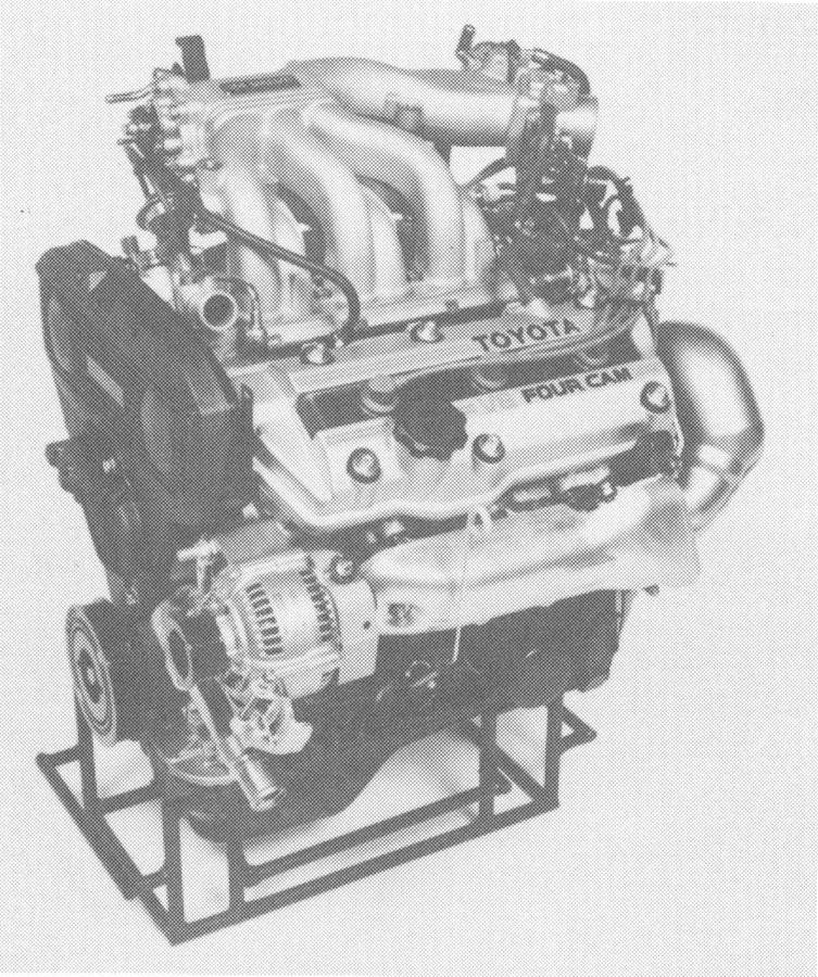 Toyota 1VZ-FE four-cam 24-valve engine