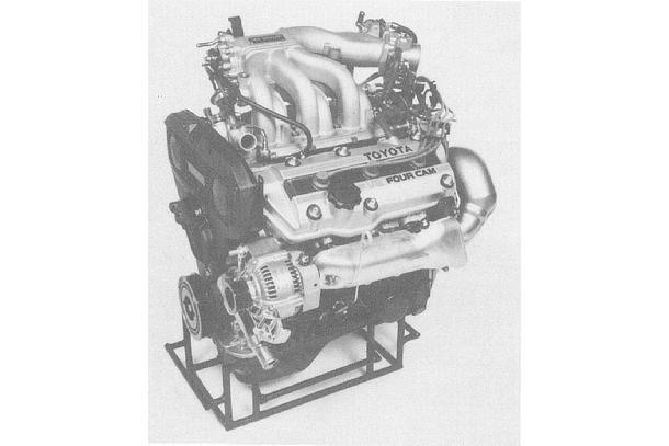 Toyota 1VZ-FE four-cam 24-valve engine