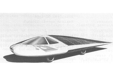 Toyota 56 solar racing car