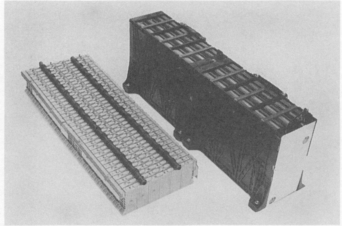 New design (38 modules) and currently used design (40 modules)