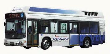 ＦＣＨＶ－ＢＵＳ２（愛・地球博へはこの改良版を導入予定）