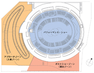 パビリオン平面図