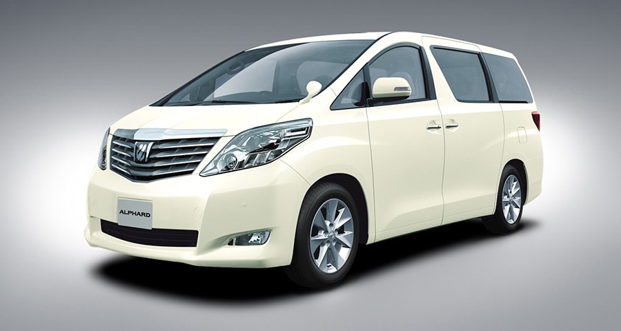Alphard 350G "L Package" (front-wheel drive, with options)