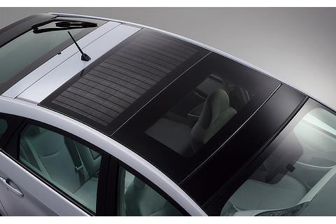 Moonroof with Solar Panels