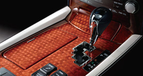 レクサスLS 木目調ウッドパネル GARSON(ギャルソン)・DAD レクサスLS ウッドパネル・インテリアパネル