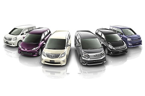 エスティマ特別仕様車／ヴォクシー特別仕様車／ノア特別仕様車／アルファード特別仕様車／ヴェルファイア特別仕様車／アイシス特別仕様車