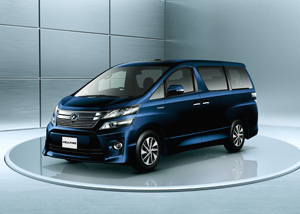 TOYOTA、 アルファードならびにヴェルファイアを