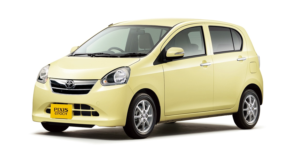 TOYOTA、新型軽乗用車『ピクシス エポック』を発売 | トヨタ