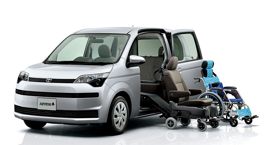 新型車スペイド サイドアクセス車