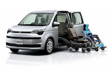 新型車スペイド　サイドアクセス車