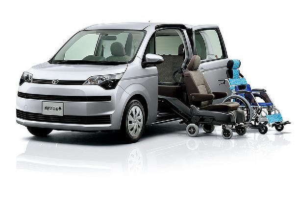 新型車スペイド サイドアクセス車