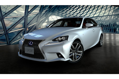 IS300h“F SPORT”（ホワイトノーヴァガラスフレーク）