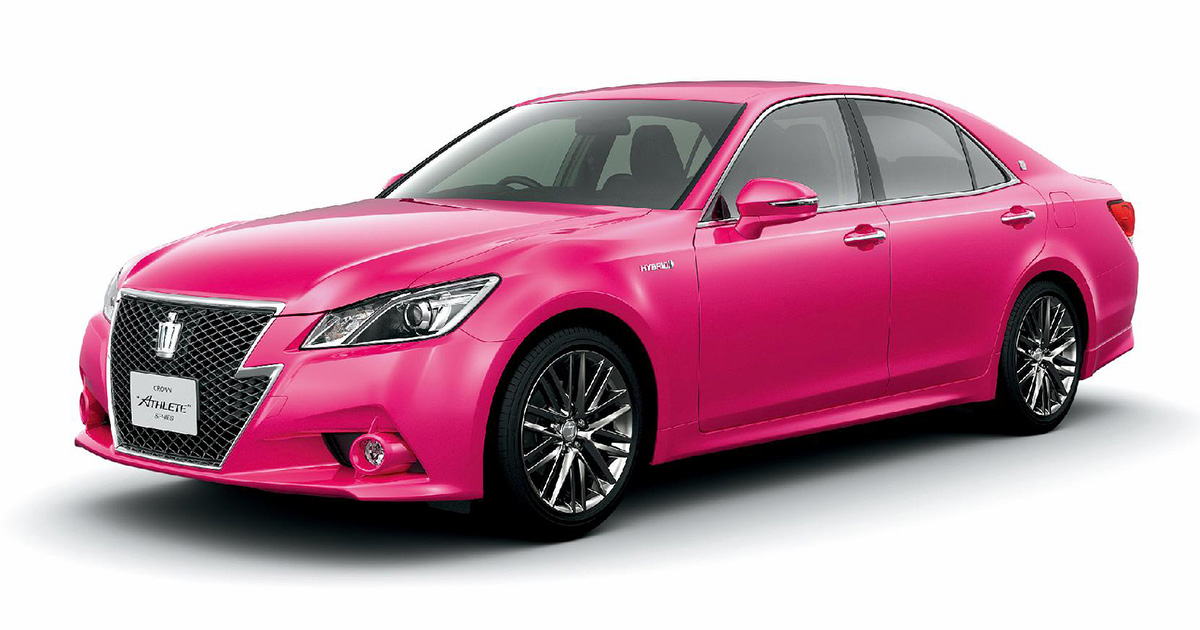 Toyota ピンクのクラウン特別仕様車 注文受付期間を発表 トヨタ グローバルニュースルーム トヨタ自動車株式会社 公式企業サイト