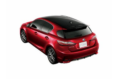 CT200h“F SPORT”（ブラックルーフ＆レッドマイカクリスタルシャイン）