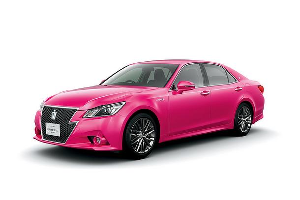 TOYOTA、ピンクのクラウン特別仕様車 注文受付期間を発表