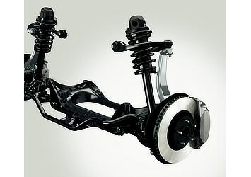 フロント・ダブルウィッシュボーンサスペンション