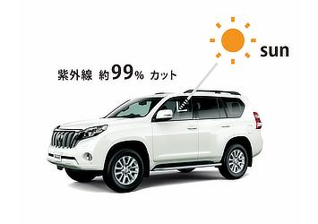 スーパーUVカットガラス (フロントドアガラス) 