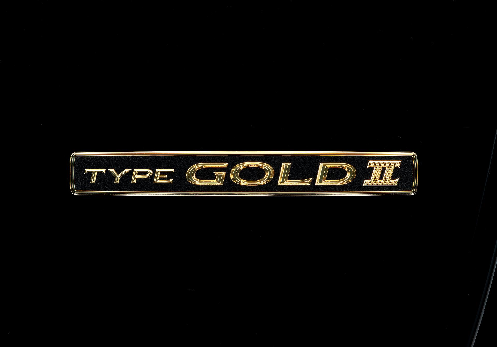 特別仕様車 “TYPE GOLDⅡ”エンブレム (リヤ) 
