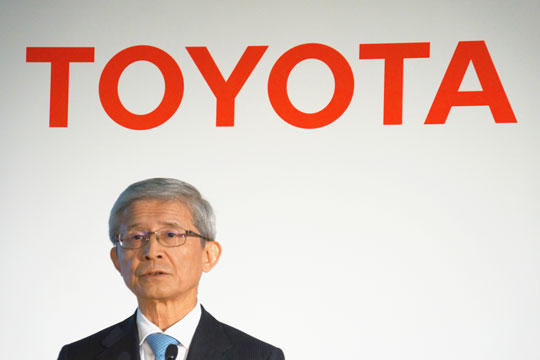 EVP Nobuyori Kodaira speaking at 3Q Financial Results Press Briefing