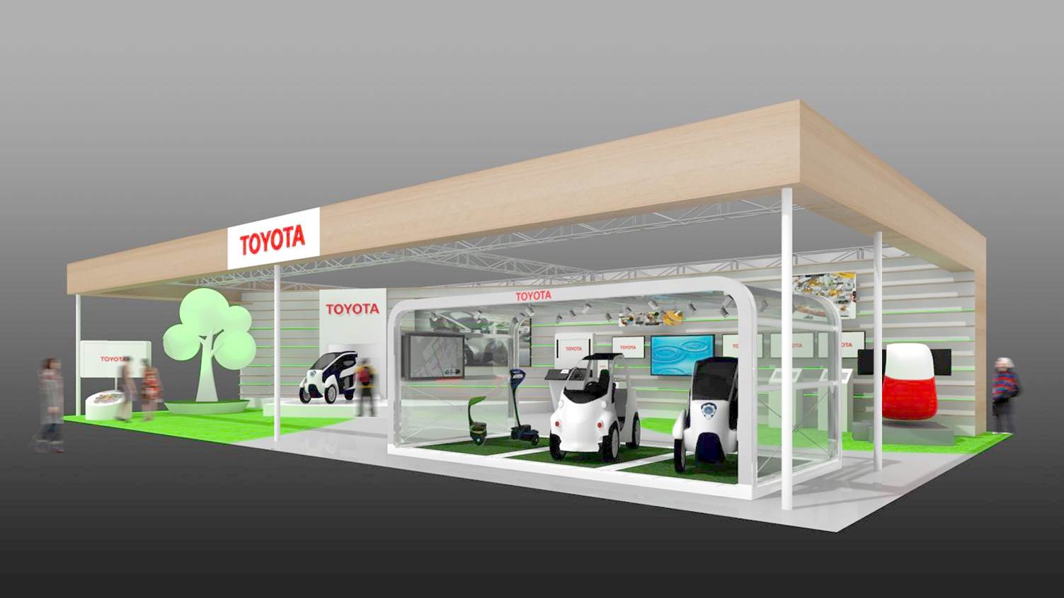 Toyota's Smart Mobility Booth