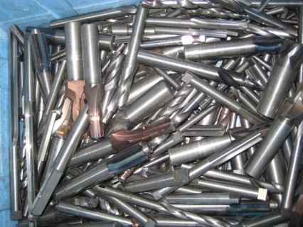 Used cemented carbide tools
