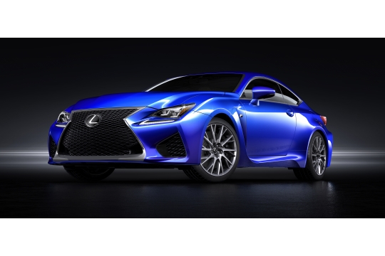 New Lexus RC F Combines Aggressive Styling with High Performance 