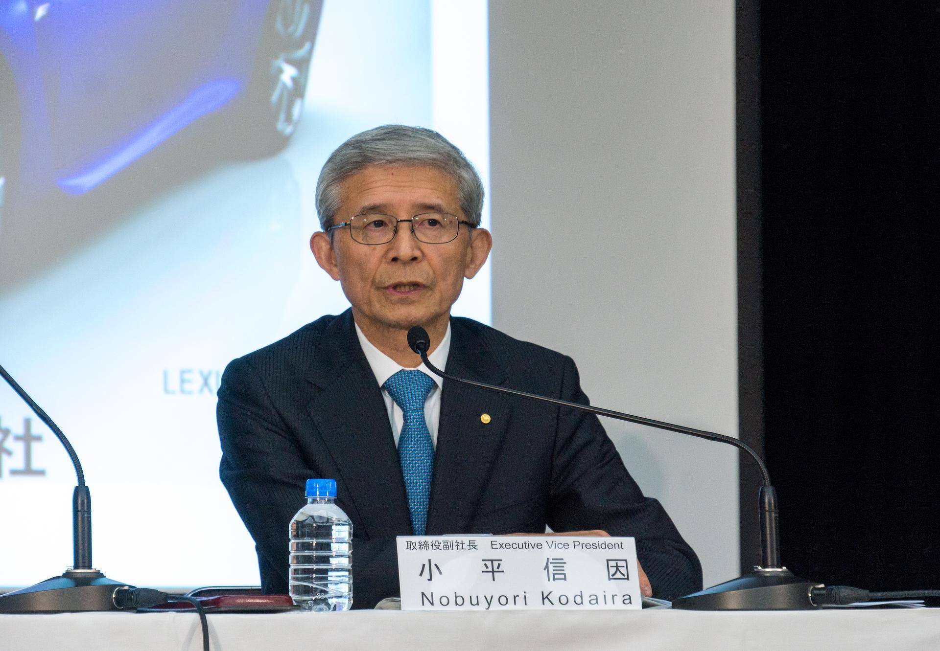 Executive Vice President Nobuyori Kodaira at FY2015 2Q Financial Results Press Briefing