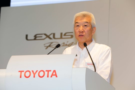 Video: TMC EVP Mitsuhisa Kato speech on Toyota motorsports