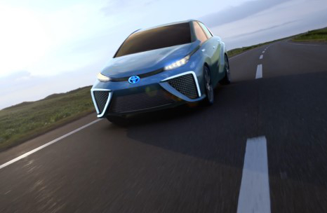 Video of the Toyota FCV Concept in action