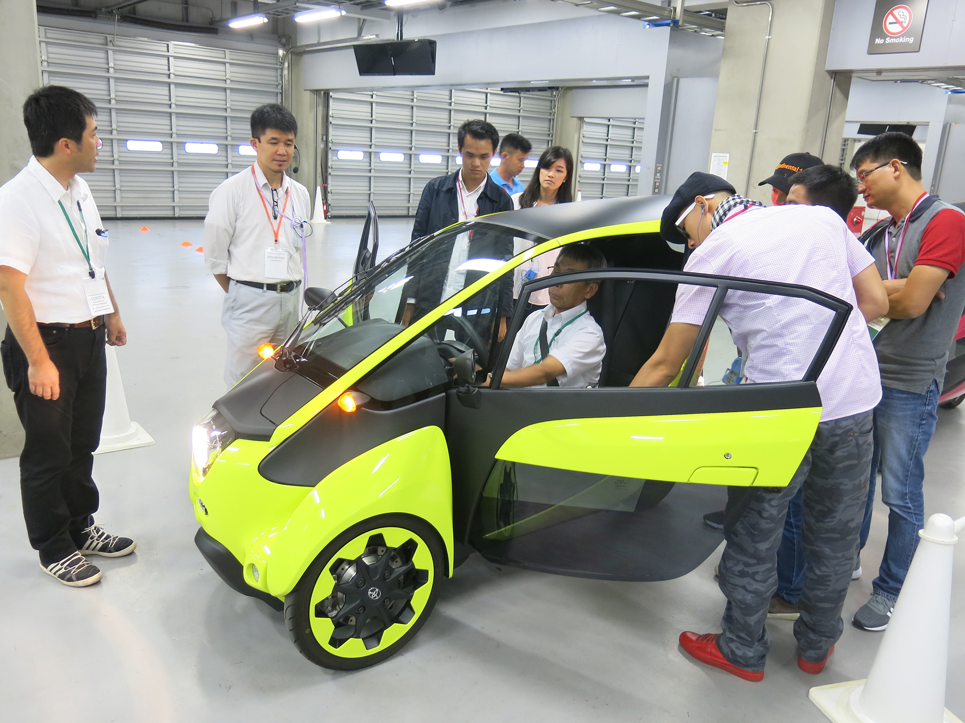 Test drive at Fuji Speed Way