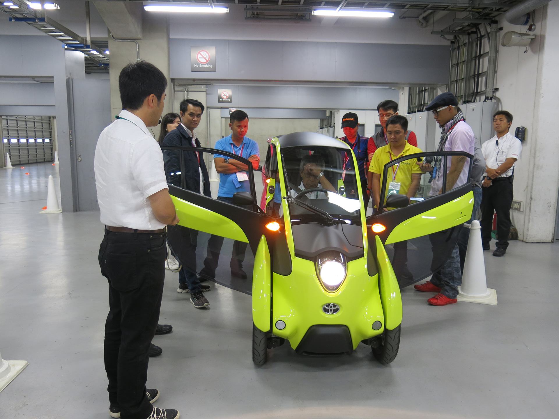 Test drive at Fuji Speed Way