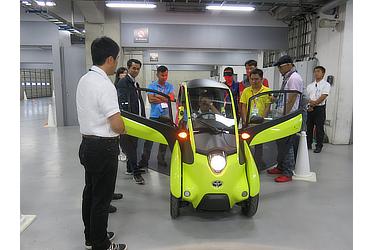 Test drive at Fuji Speed Way