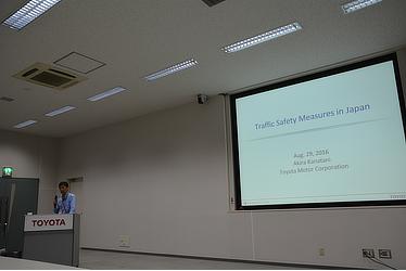 Lecture of Toyota's Safety Initiatives by Mr. Kanatani