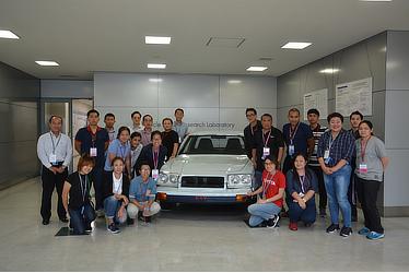Group photo at Higashifuji Technical Center